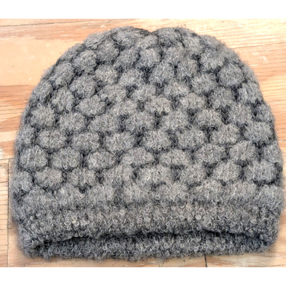 Simply Natural Women's Alpaca Beanie Grey One Size Cold Weather Cap